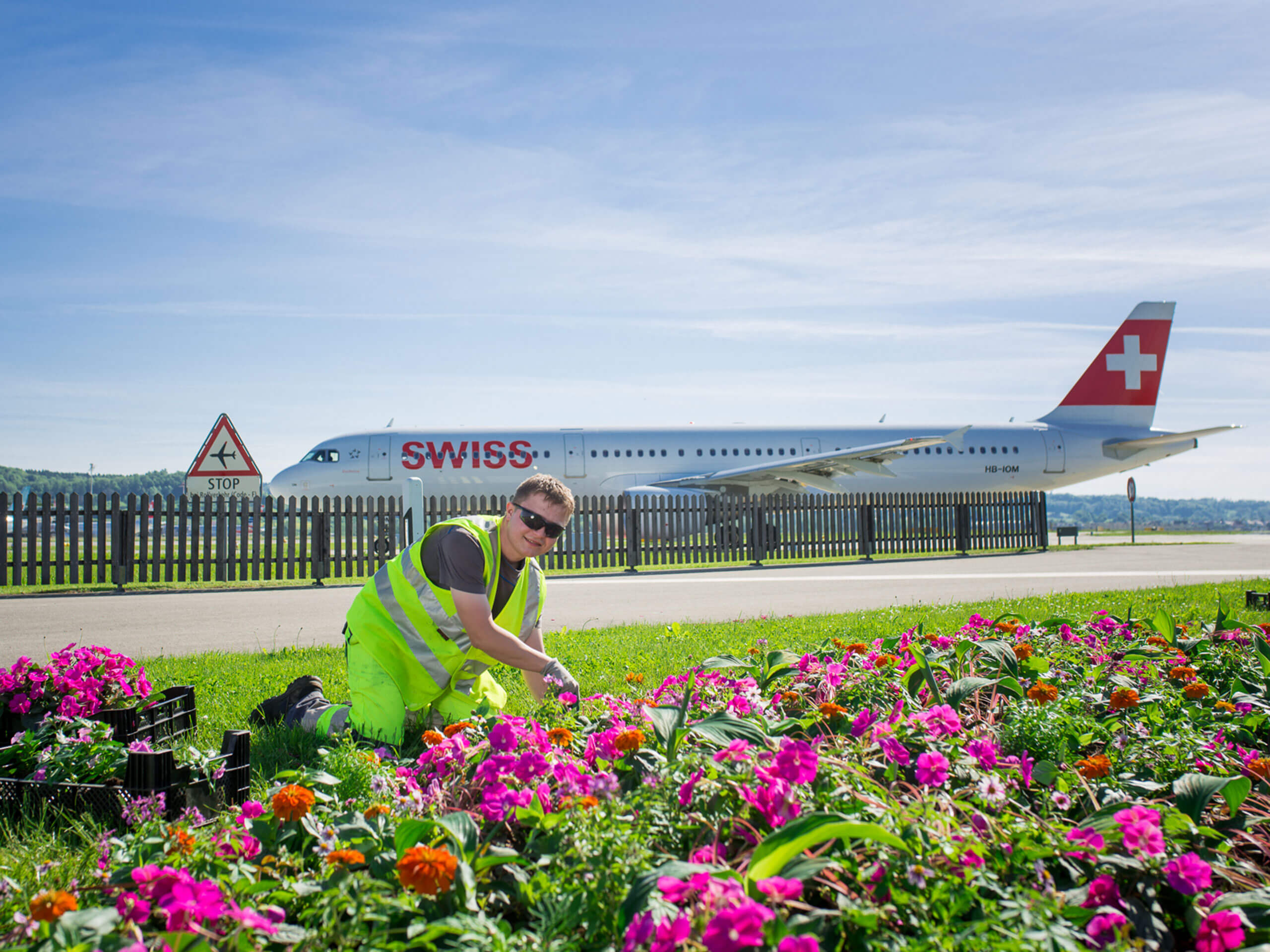 nature work environment flughafen zuerich