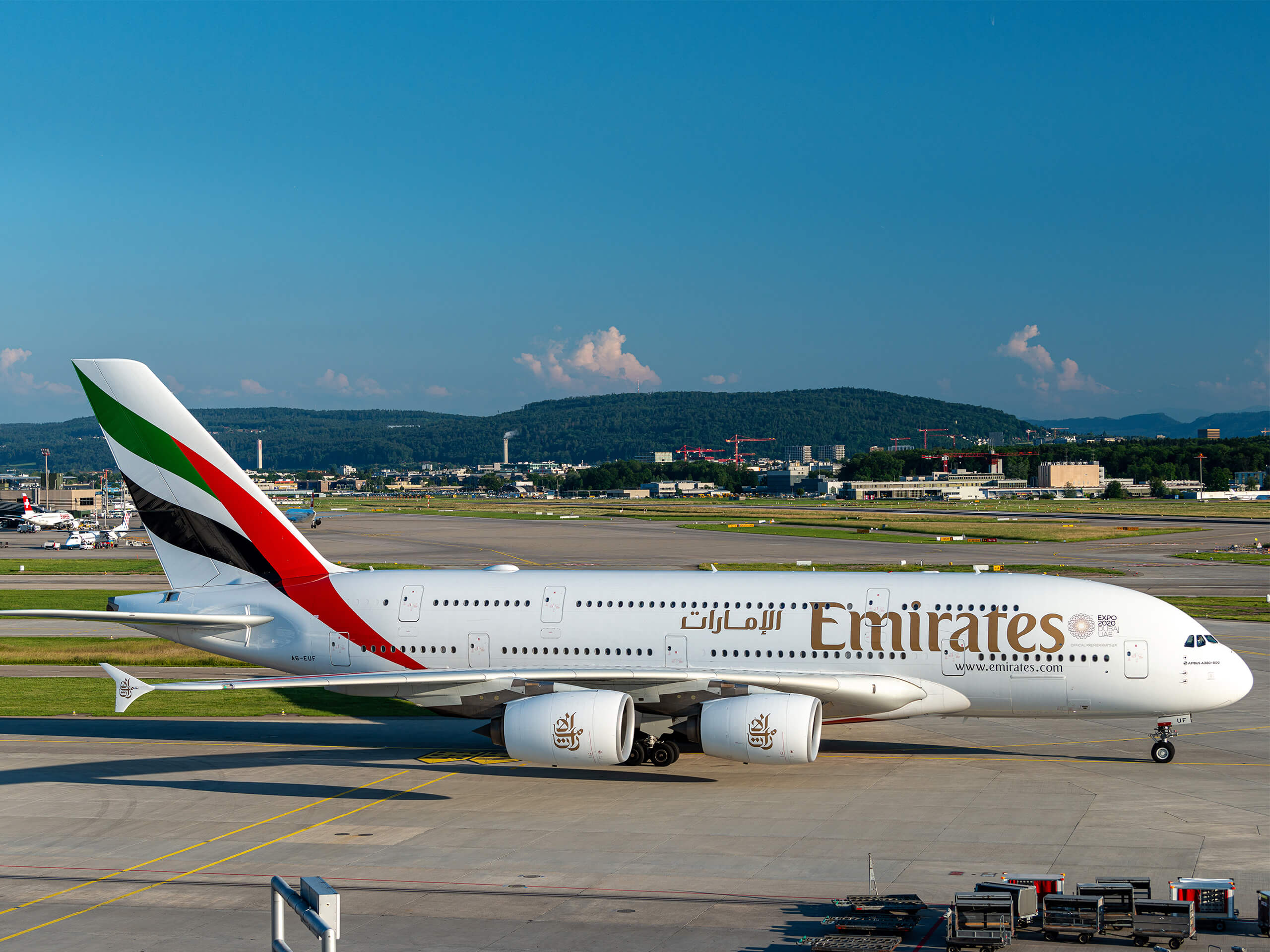 Emirates airplane