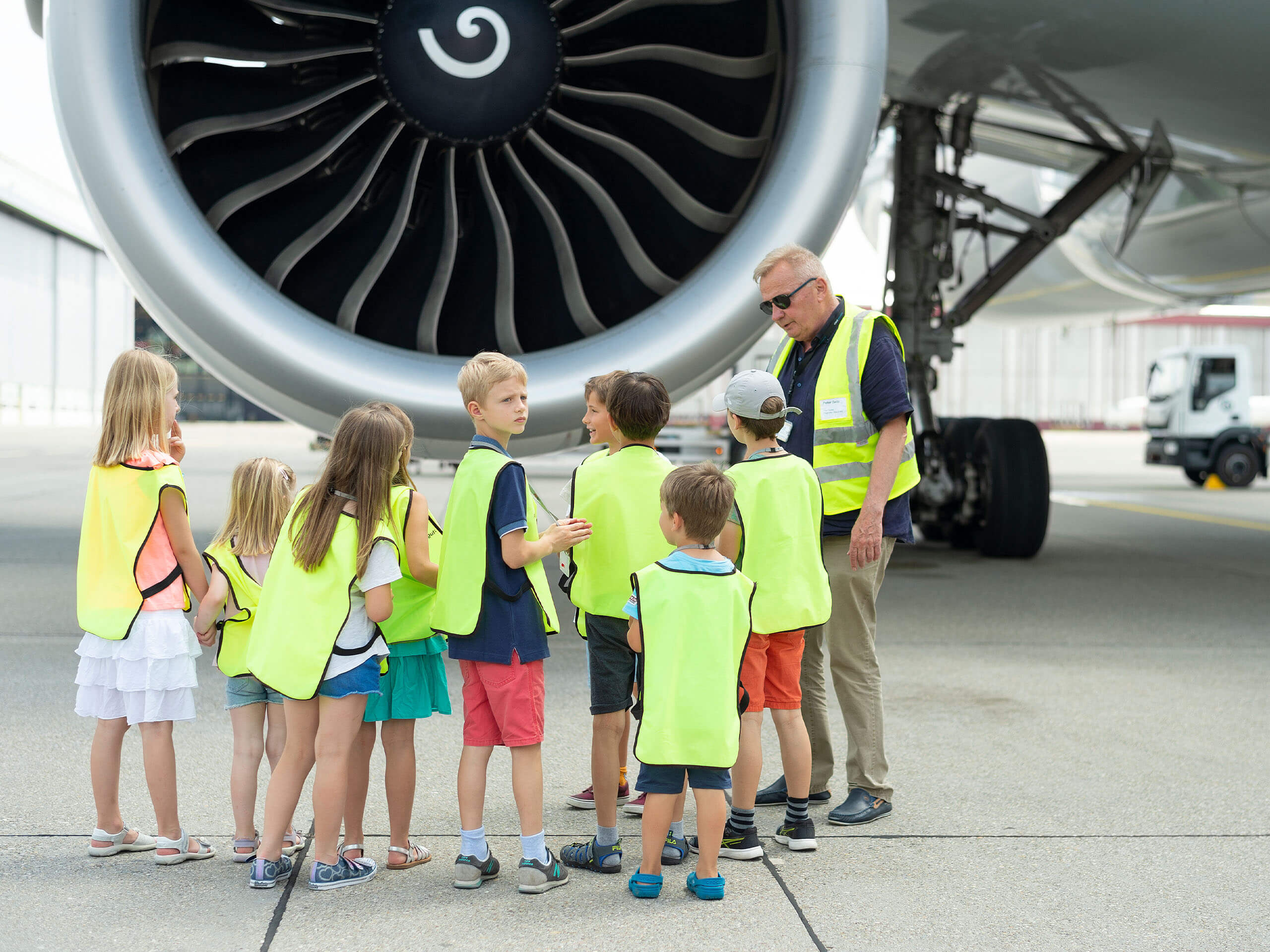 Kindergeburtstag am Flughafen Zürich