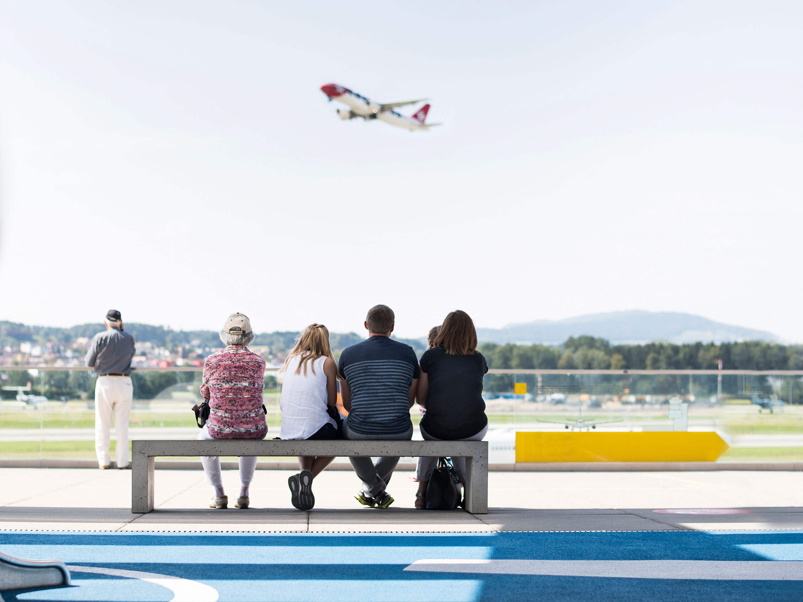 observation deck e flughafen zuerich