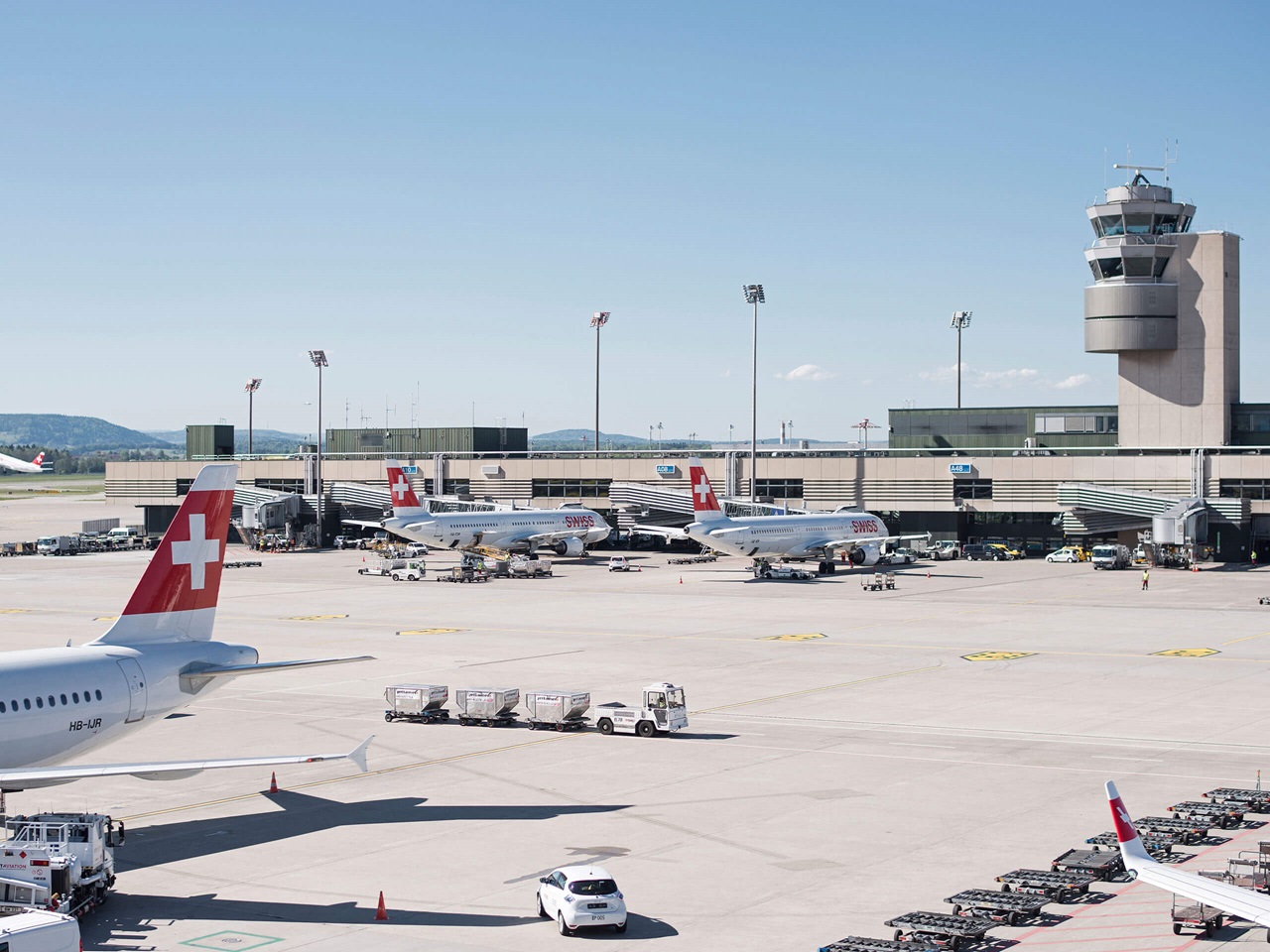 Faszination Flughafen per cam rund um die Uhr live dabei