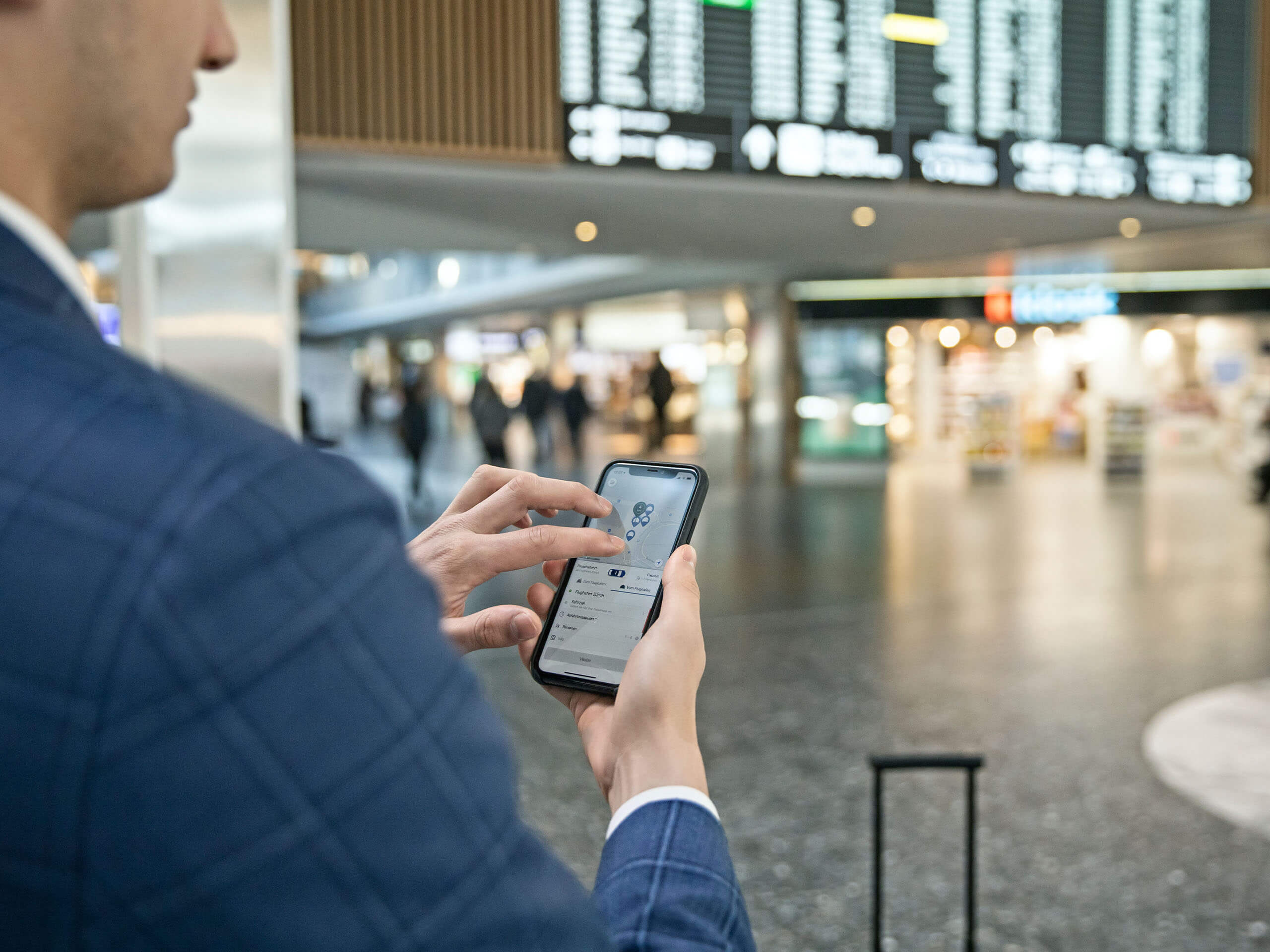 webapp flughafen zuerich