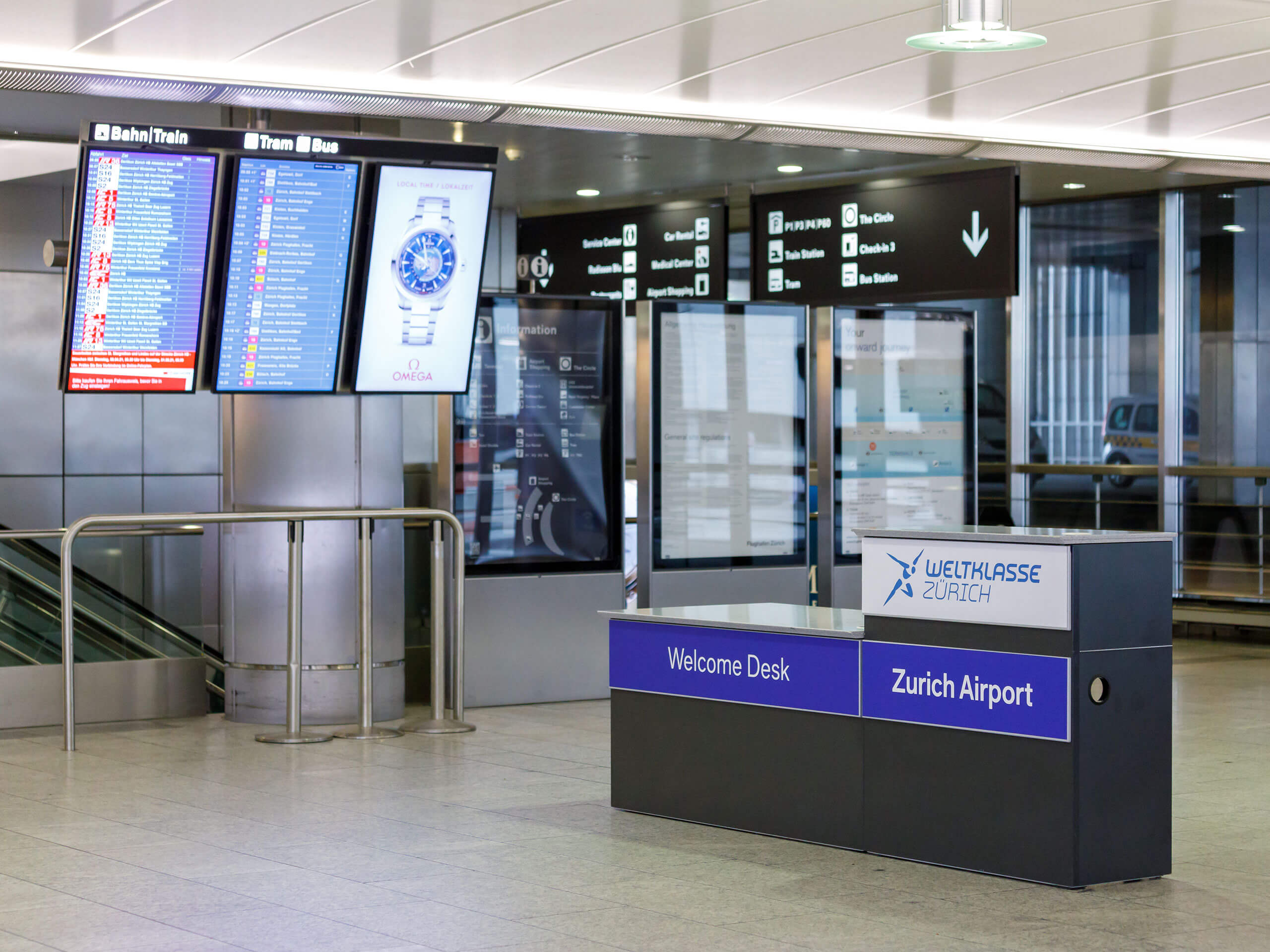 Welcome Desk
