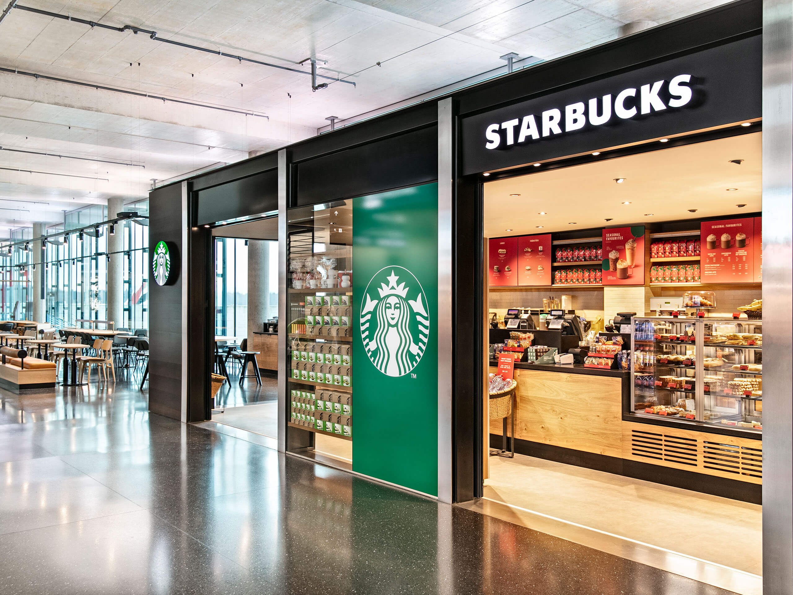Starbucks Flughafen Zuerich