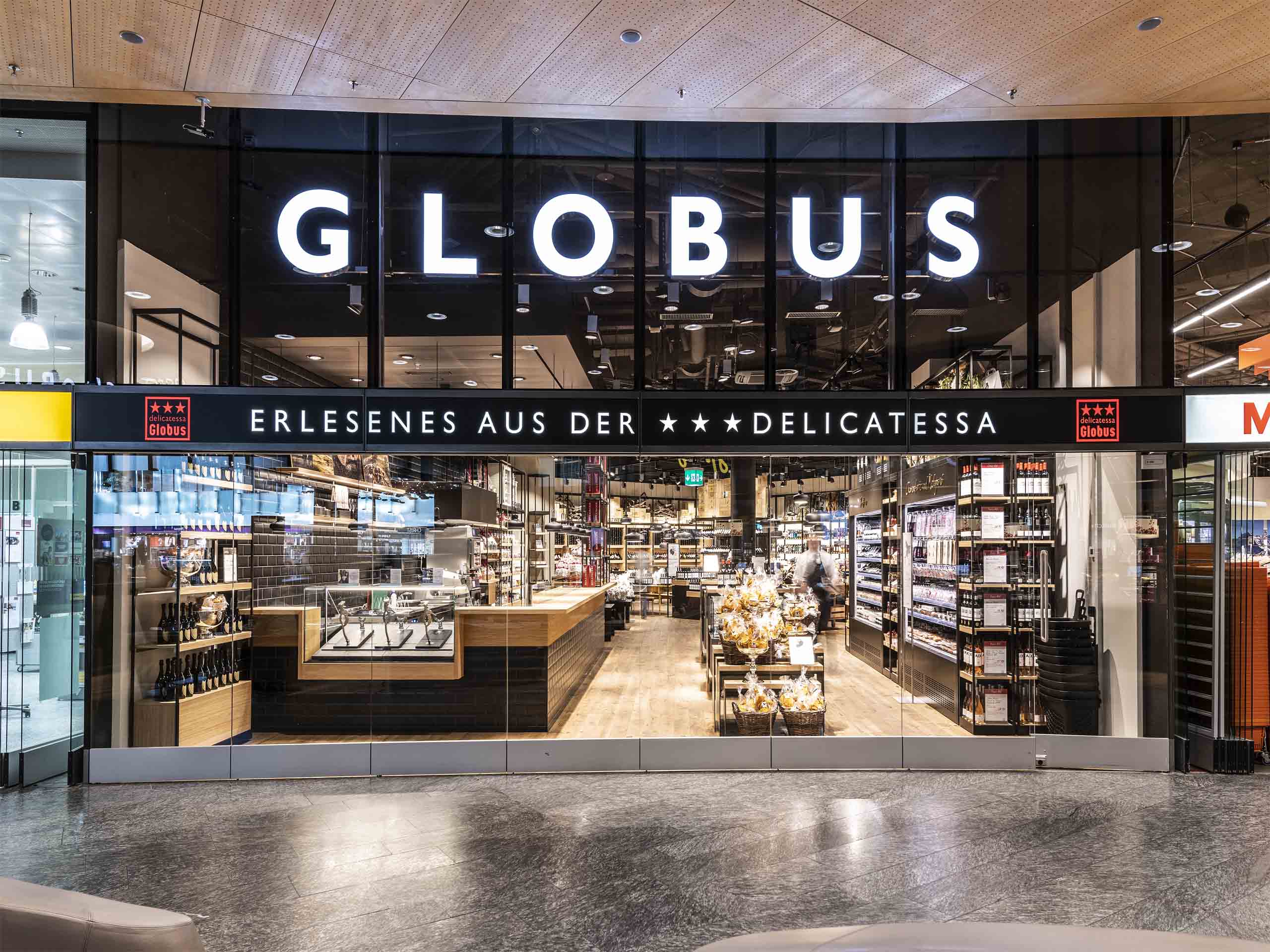 Globus Delicatessa Flughafen Zuerich