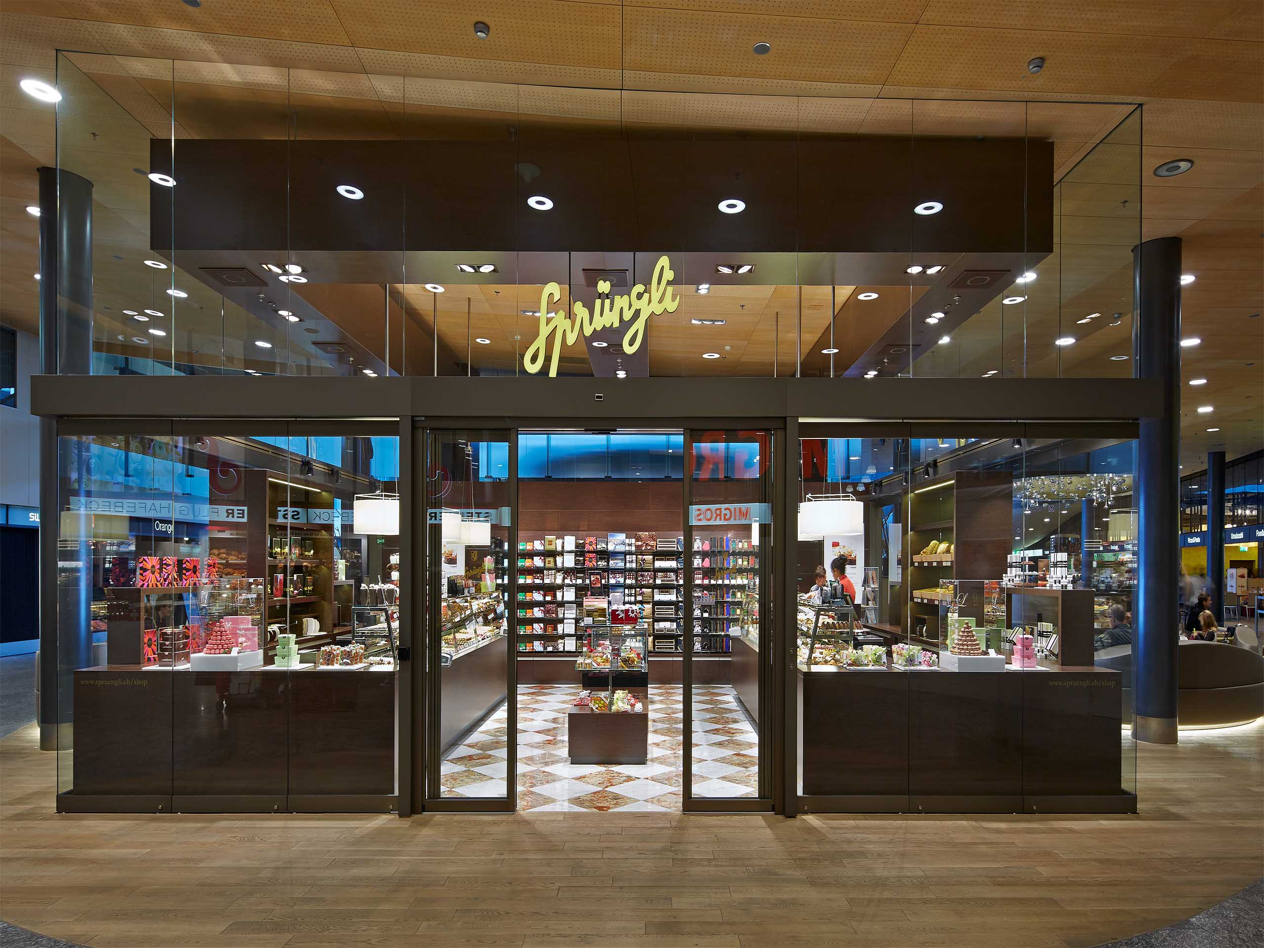 confiserie sprungli flughafen zuerich