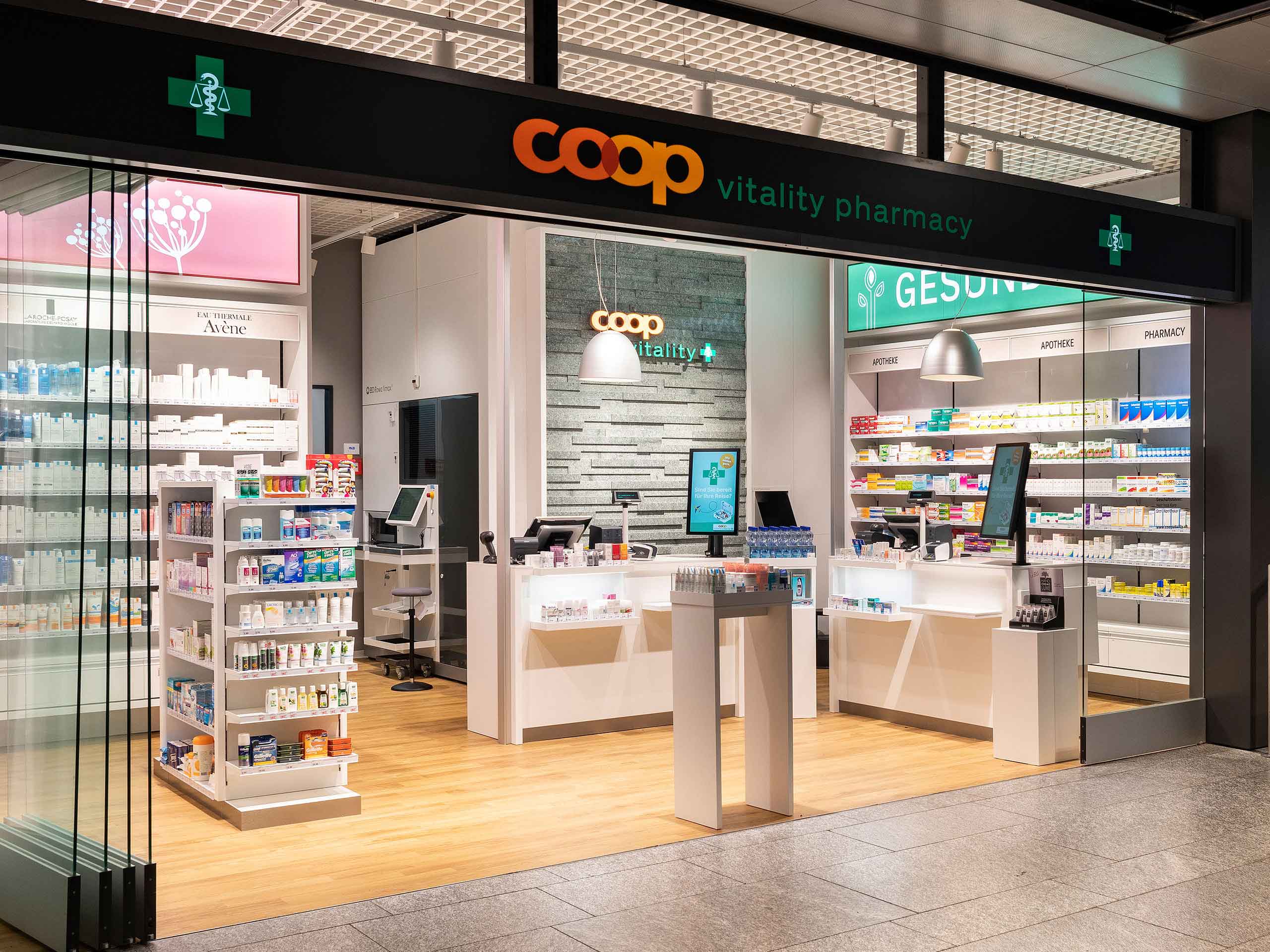 coop vitality pharmacy flughafen zuerich