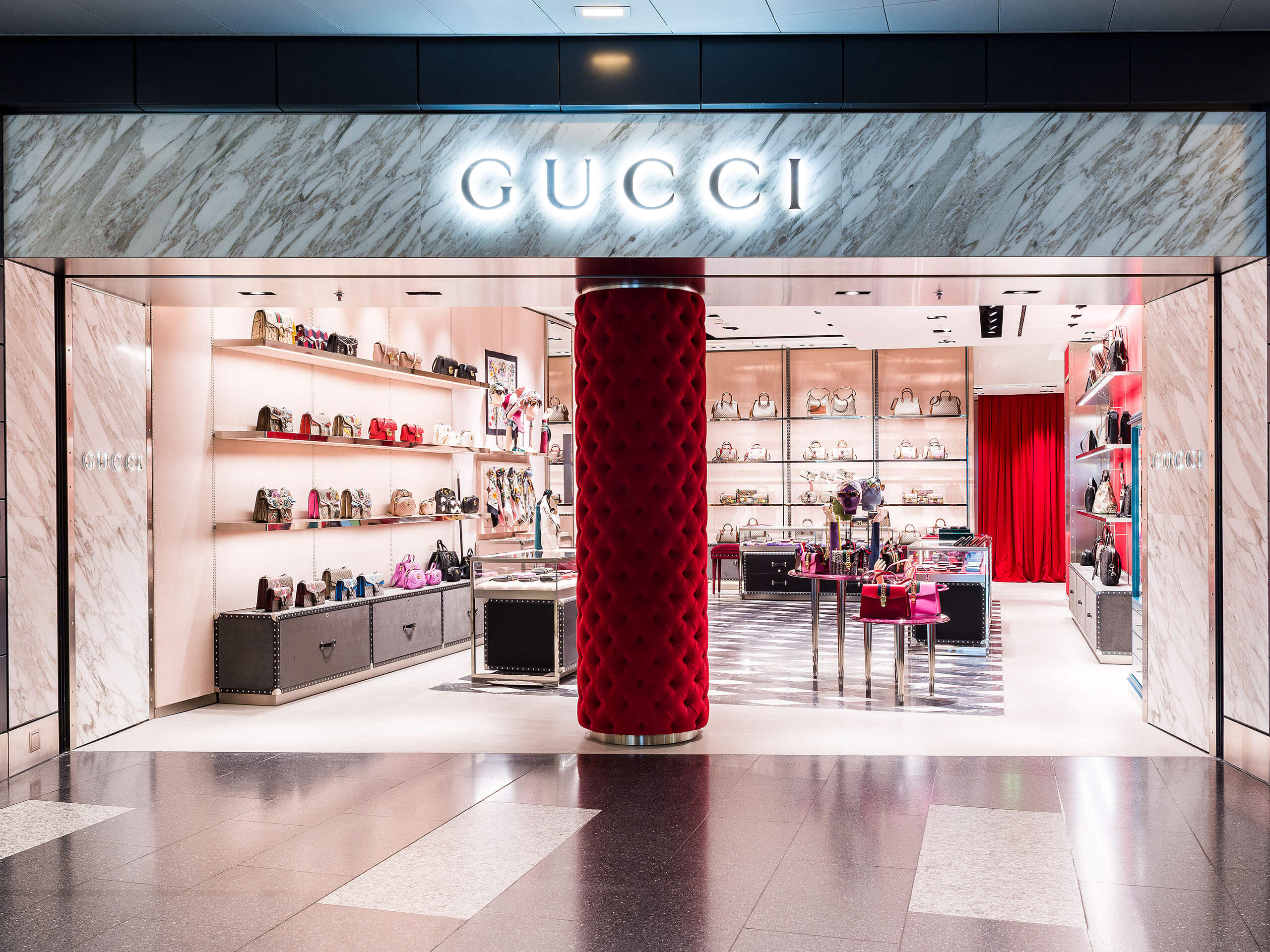 Gucci Flughafen Zuerich