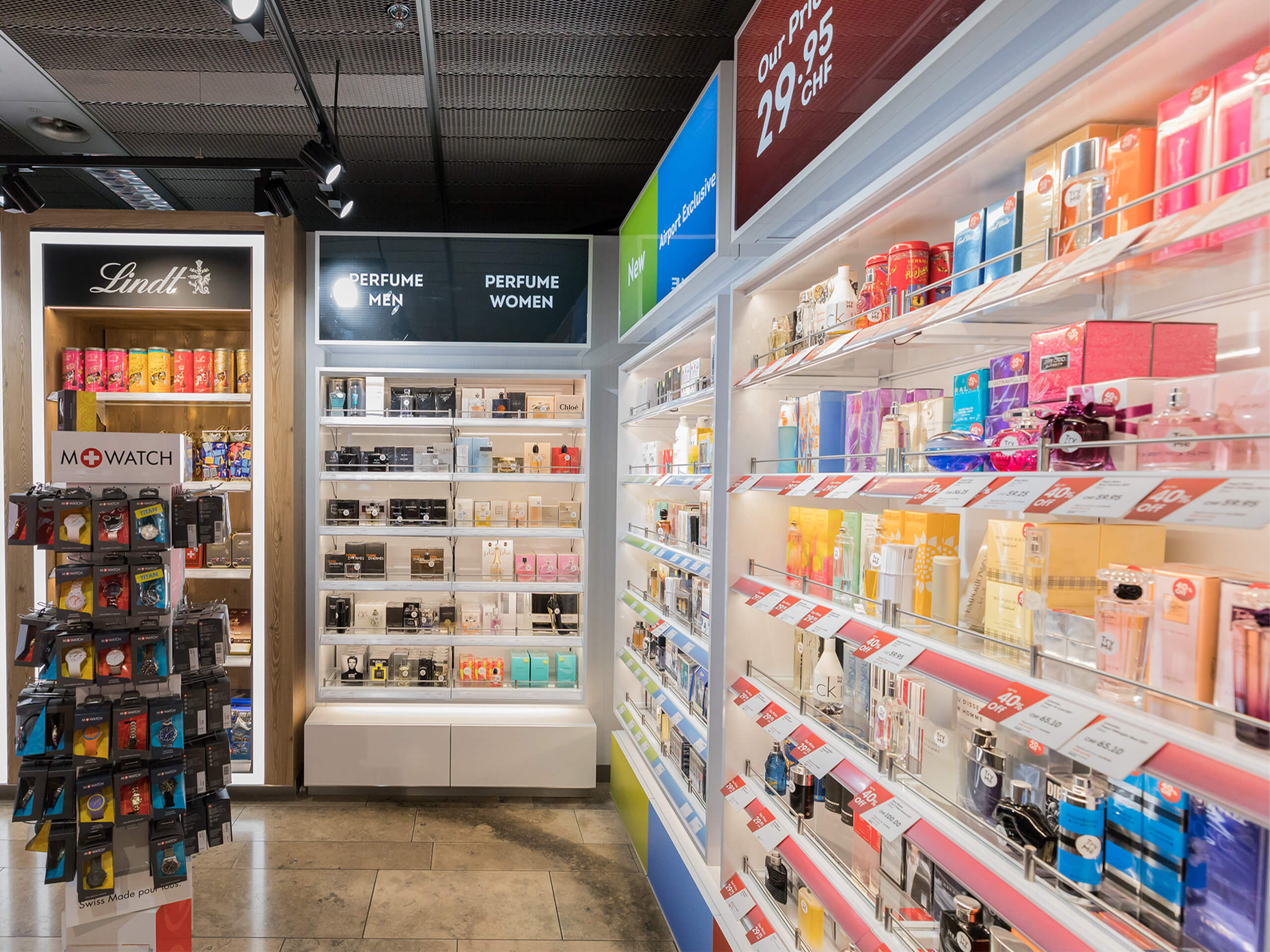 Zürich Duty Free - Flughafen Zuerich